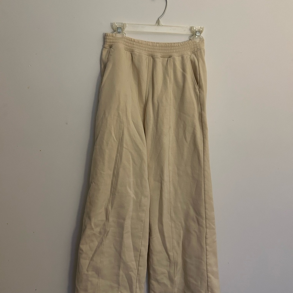Abercrombie & Fitch Cream Soft Pants